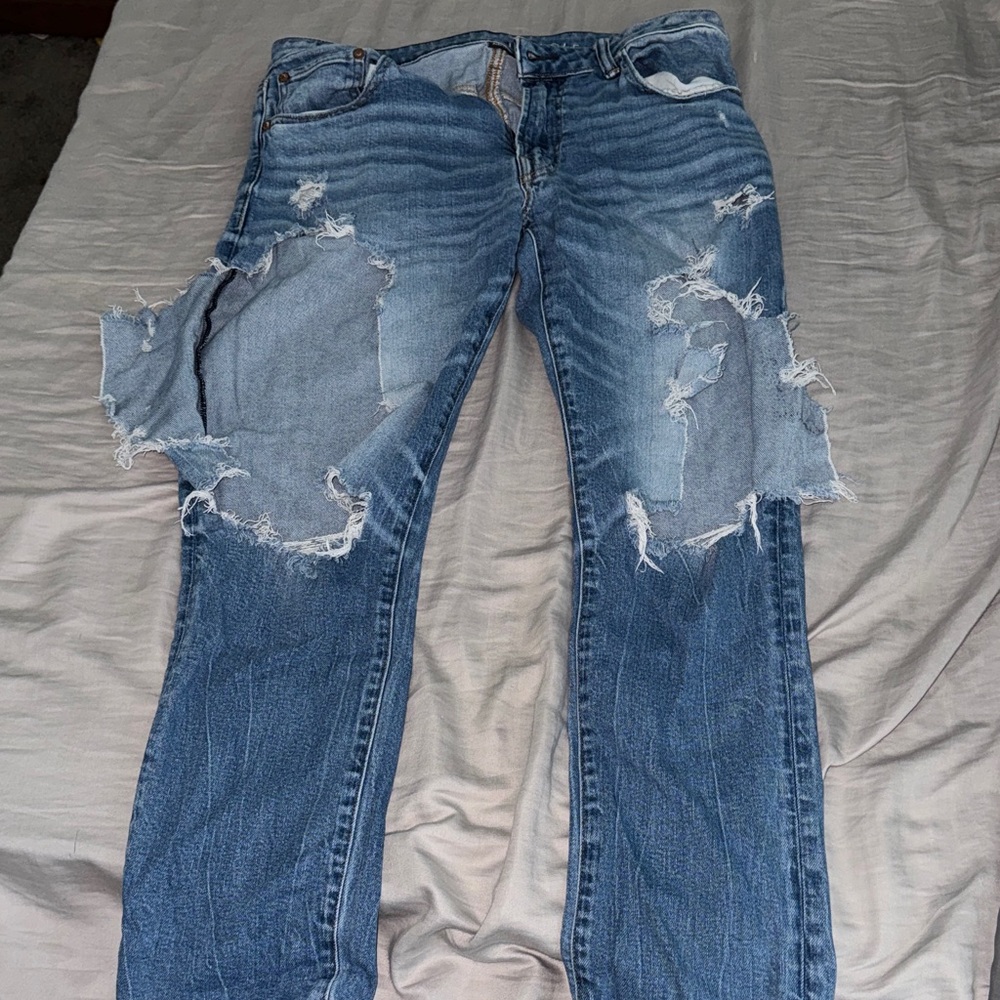 American Eagle Outfitters Light Blue Denim